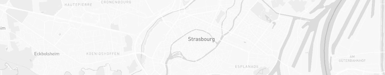 Map of Strasbourg